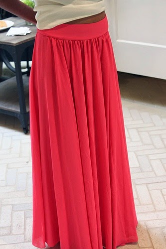 modele couture jupe longue